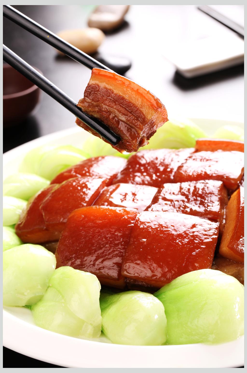 东坡肉美食高清图素材