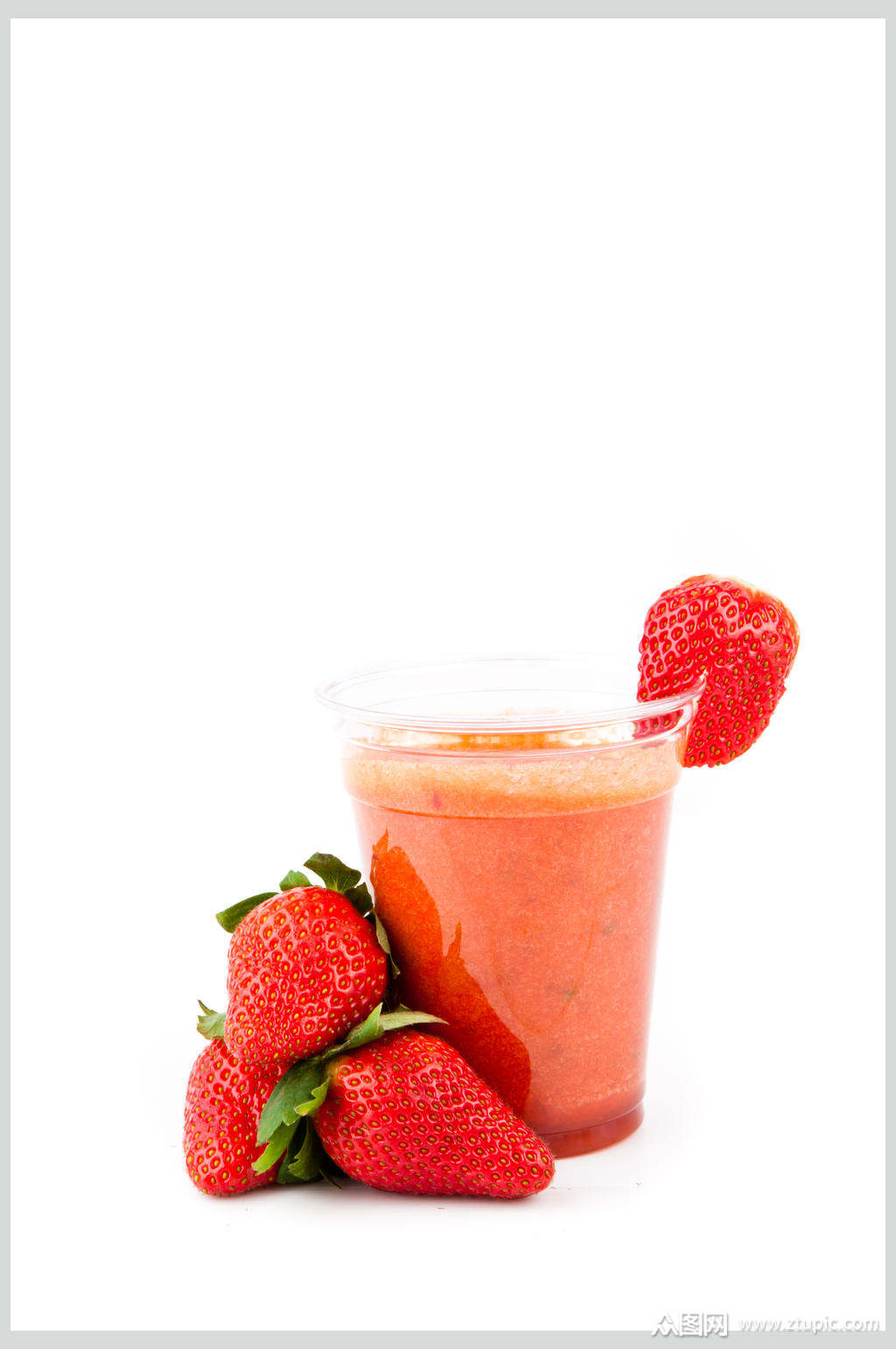 高清饮料图片 草莓汁素材