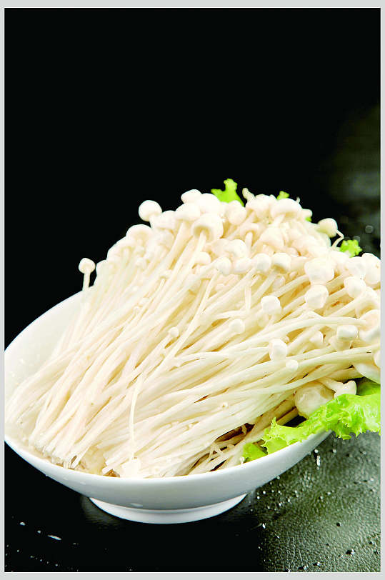 金针菇美食餐饮图片