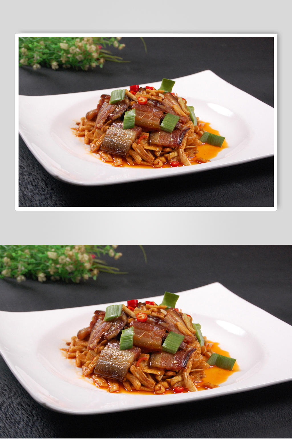 萝卜干炒腊肉