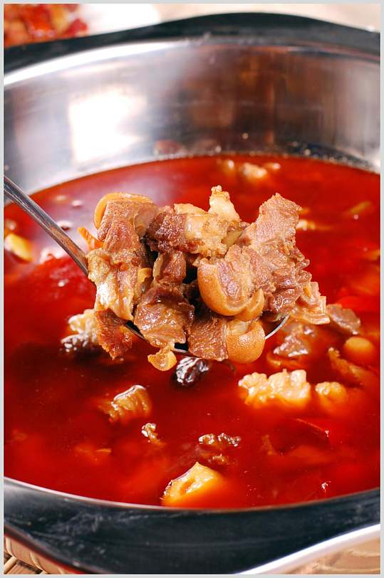 红汤羊肉