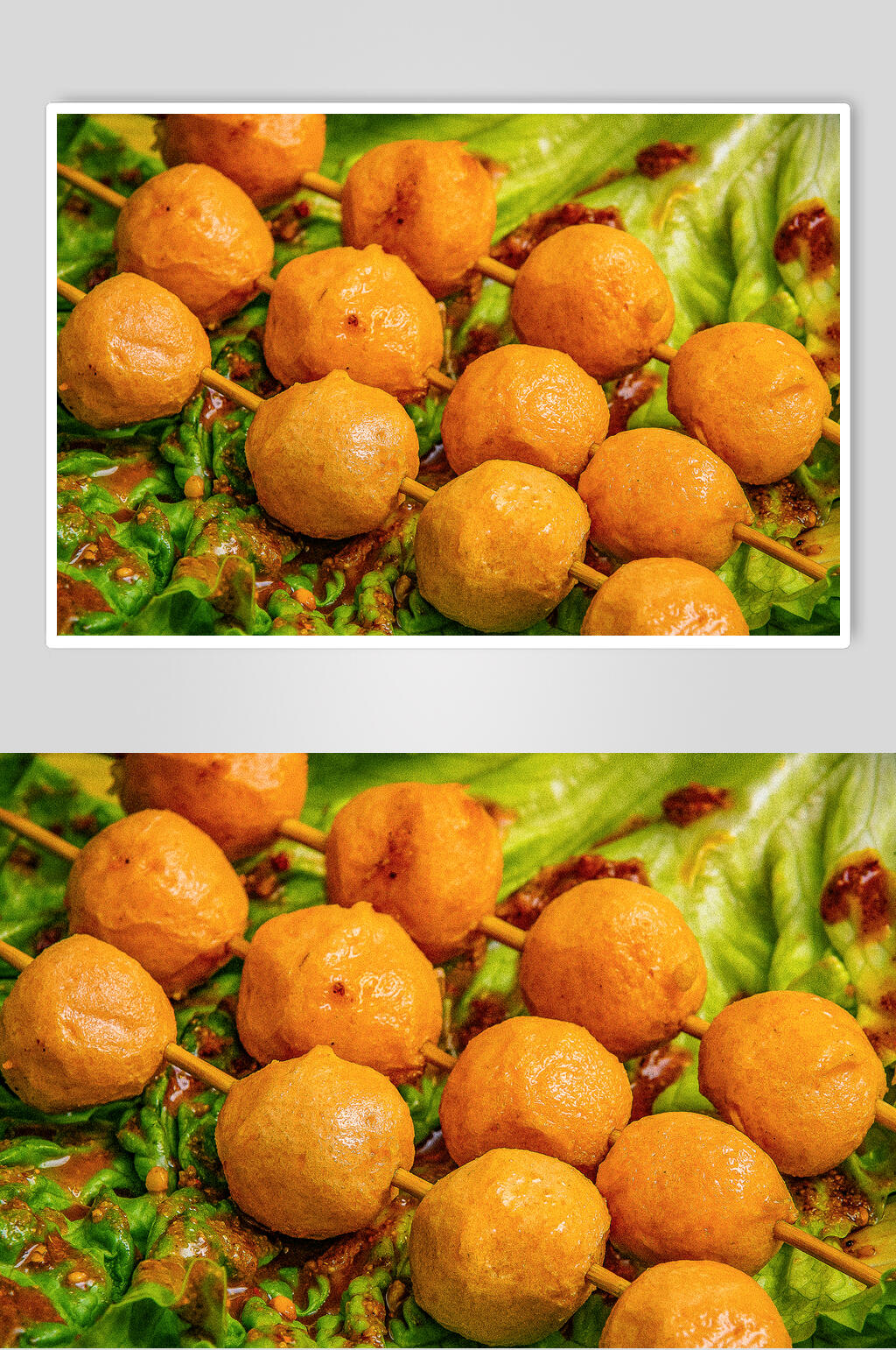 鱼丸烤串