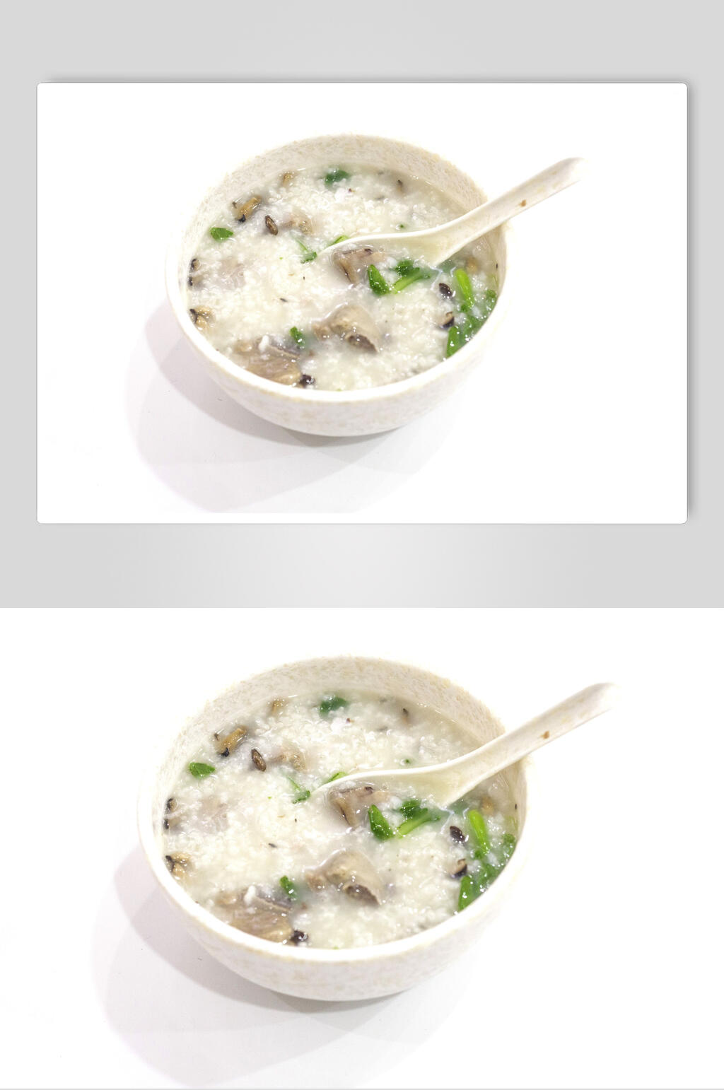 猪肝瘦肉粥素材