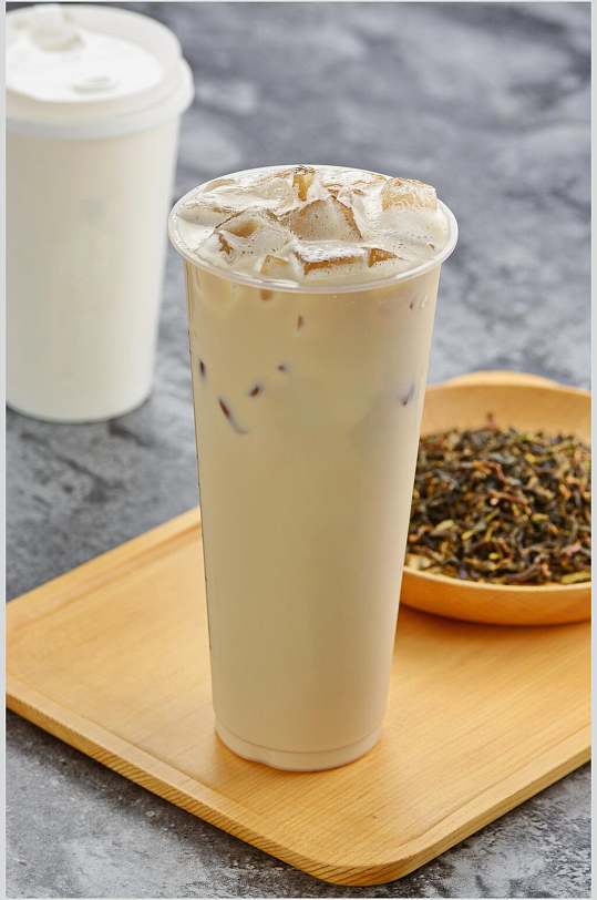 加冰果汁奶茶食品摄影图片