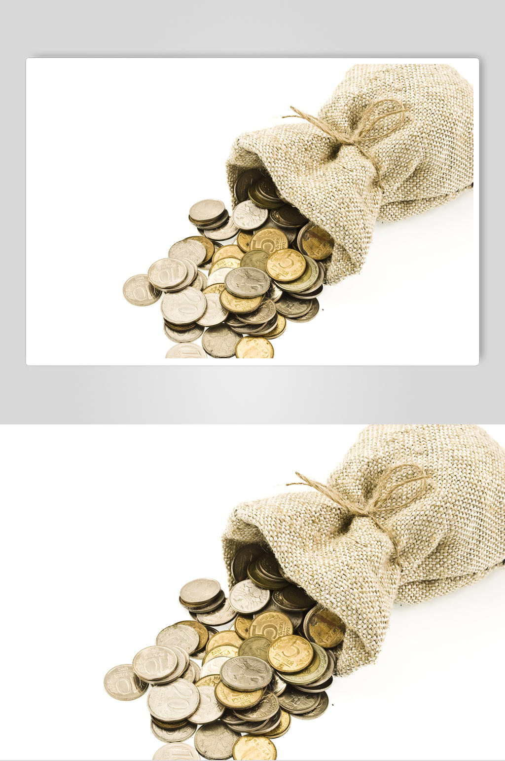 金融行业金币钱币图片素材