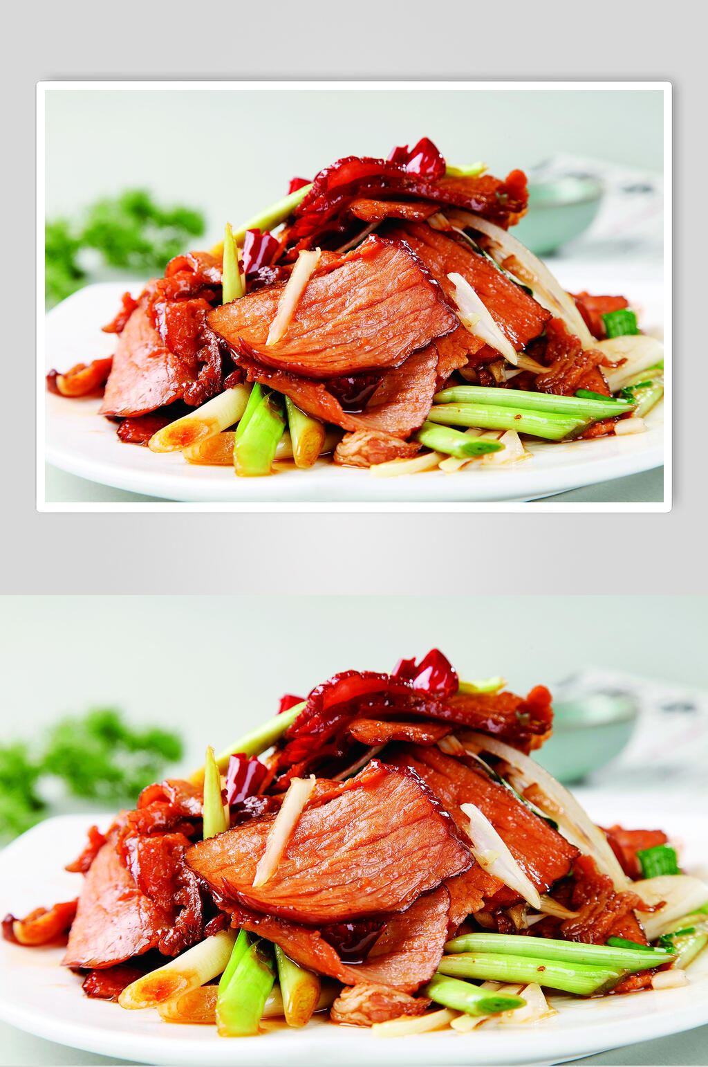 蒜苗炒腊肉