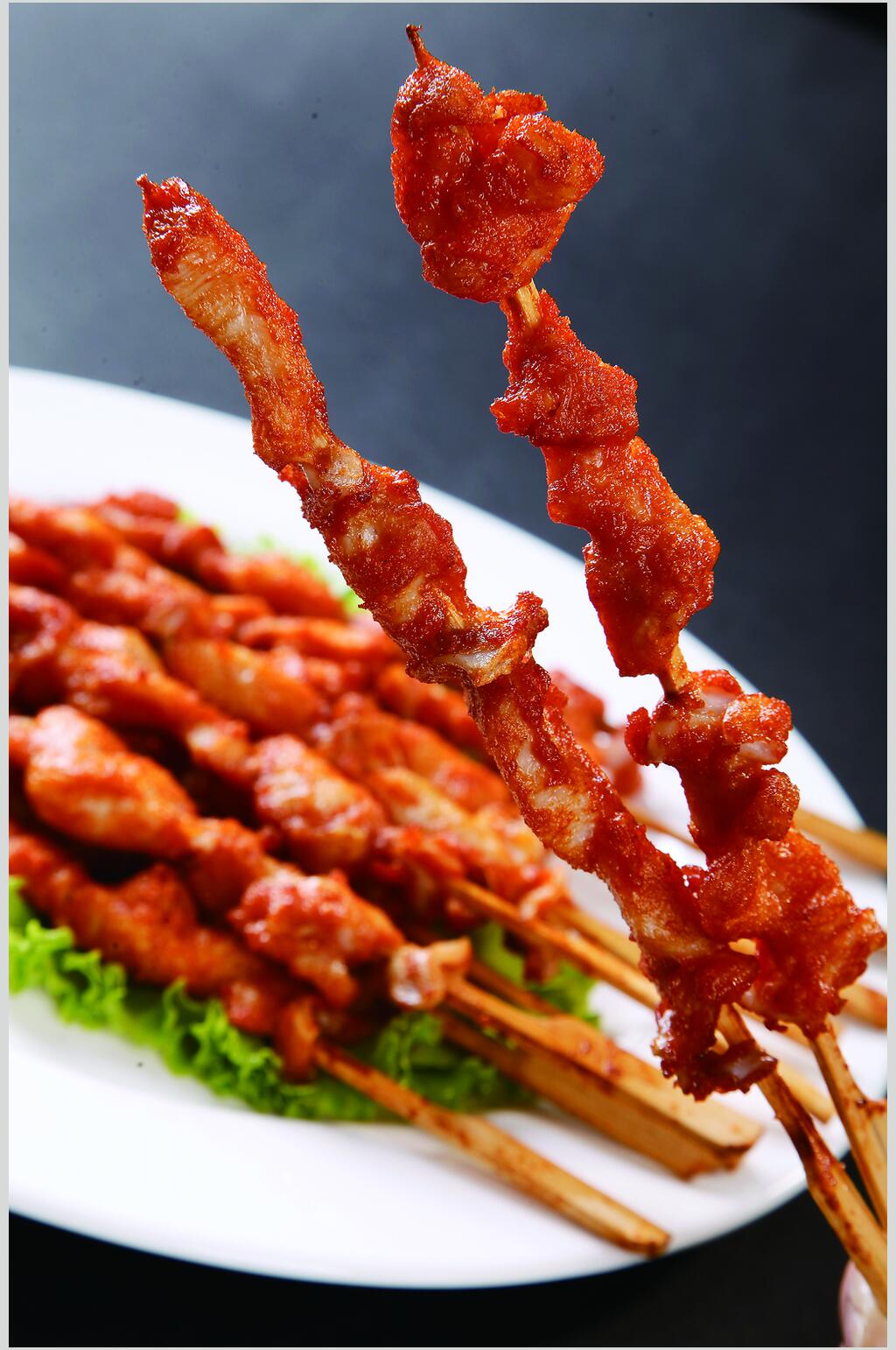 炸串烧烤美食图片素材