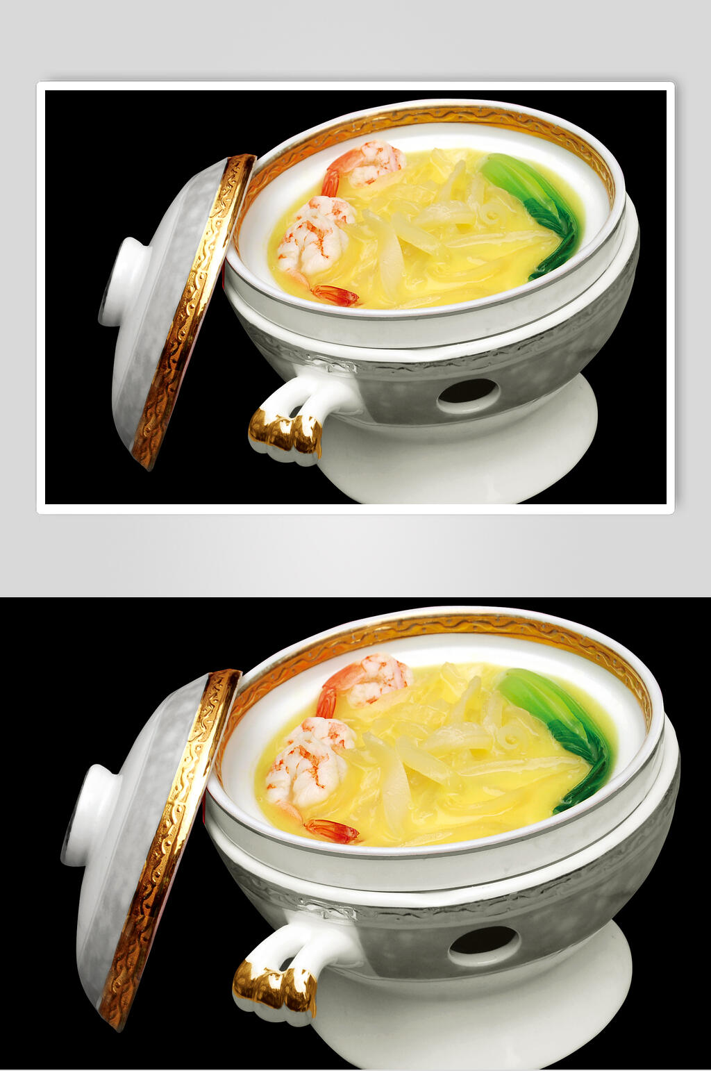 燕鲍翅-鲜虾鱼唇捞饭
