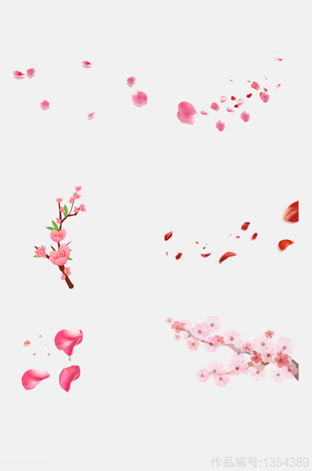 桃花桃花节素材灿烂植物桃花节素材花瓣