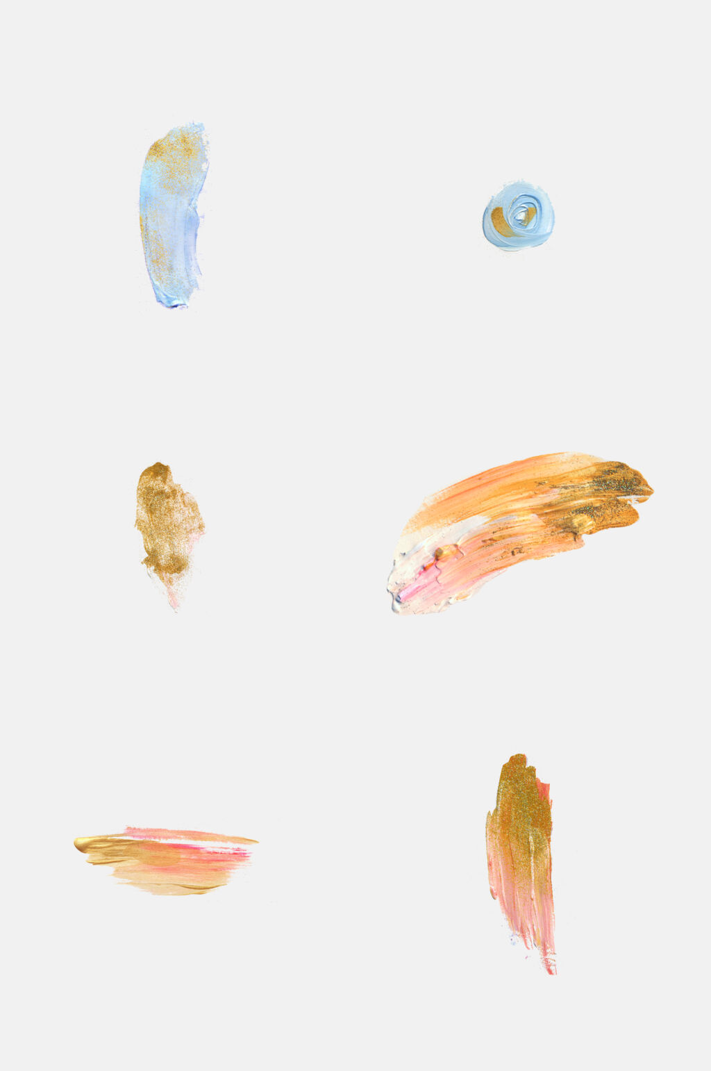 油画笔触元素素材