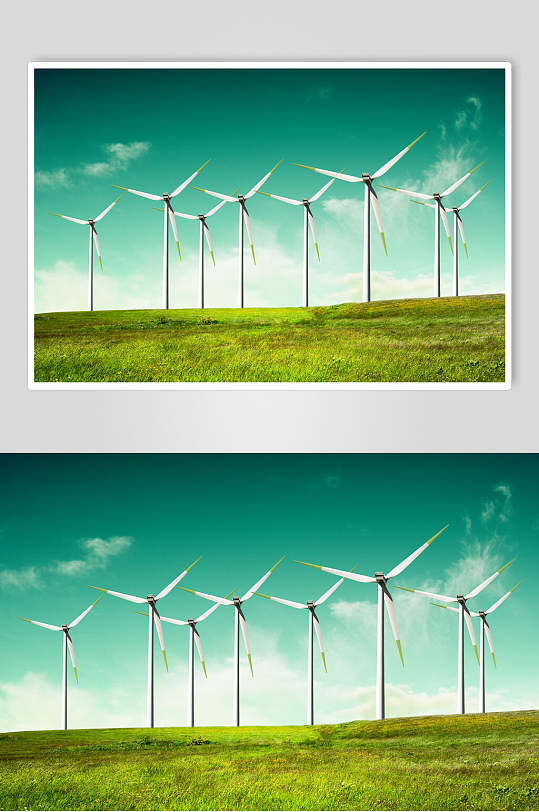 风力发电风能图片高清壁纸