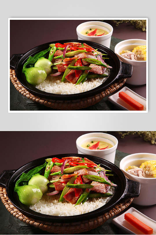 高清煲仔饭图片