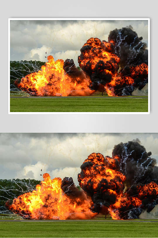 高清实拍爆破爆炸蘑菇云图片