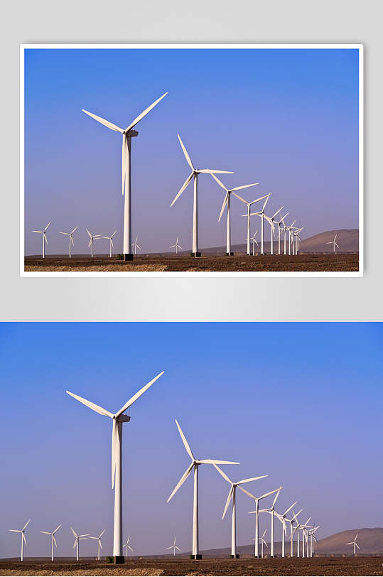 风力发电风能图片风景摄影图