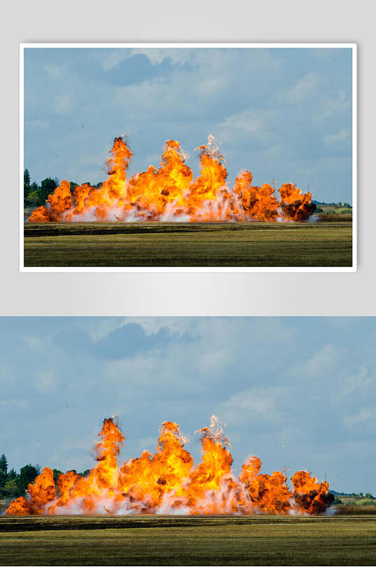 天空爆破爆炸蘑菇云图片高清摄影图