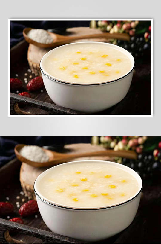玉米粥图片