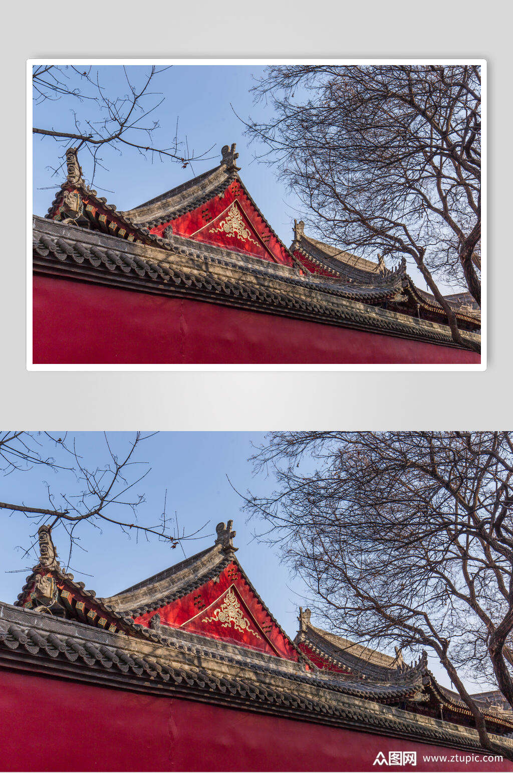 西安大雁塔古建筑高清图片 摄影图素材