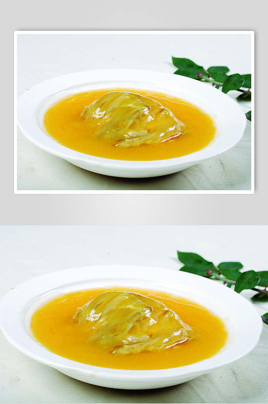 浓汤鱼翅捞饭美食图片