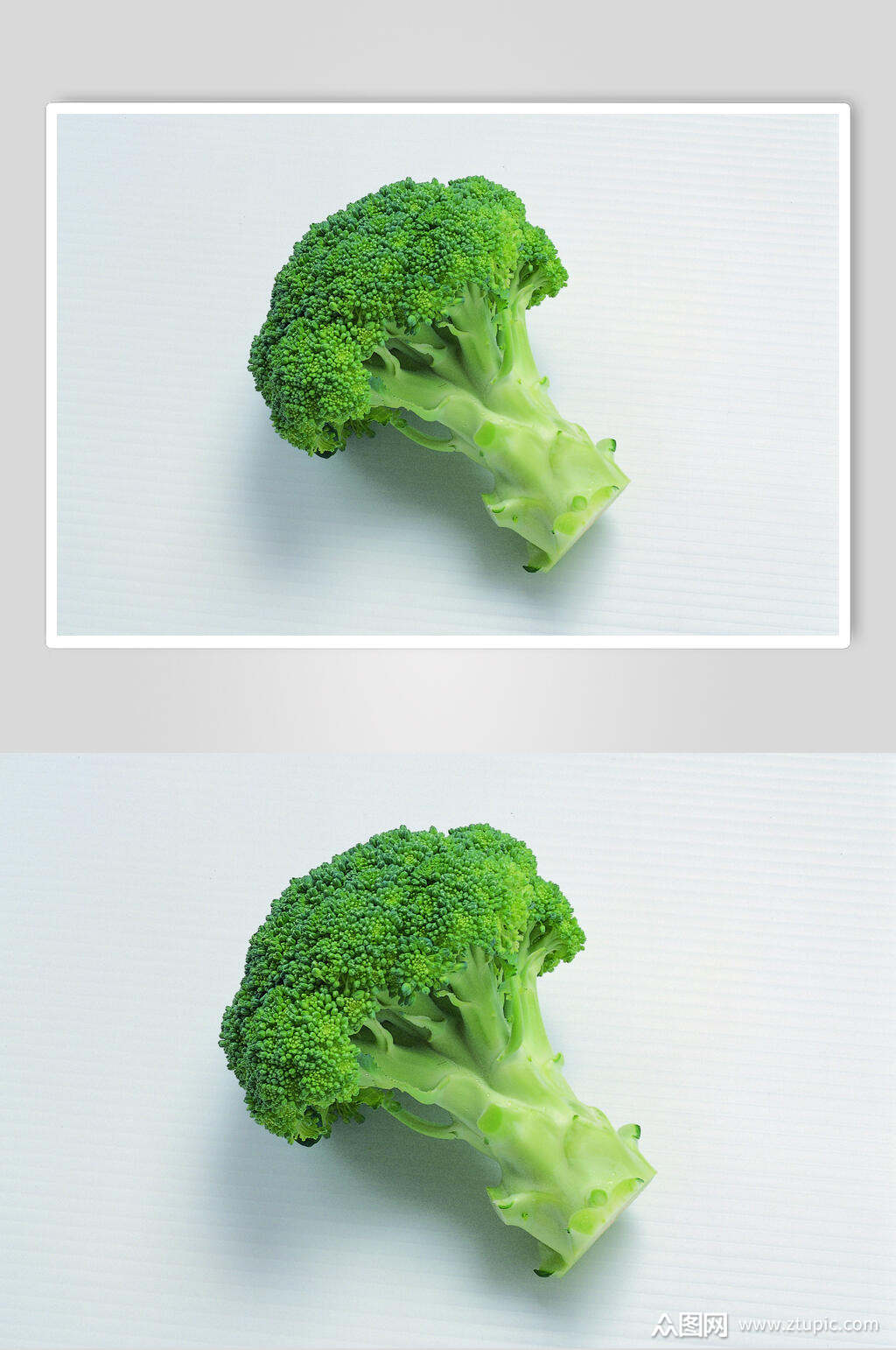 清新西蓝花蔬菜食物高清图片素材