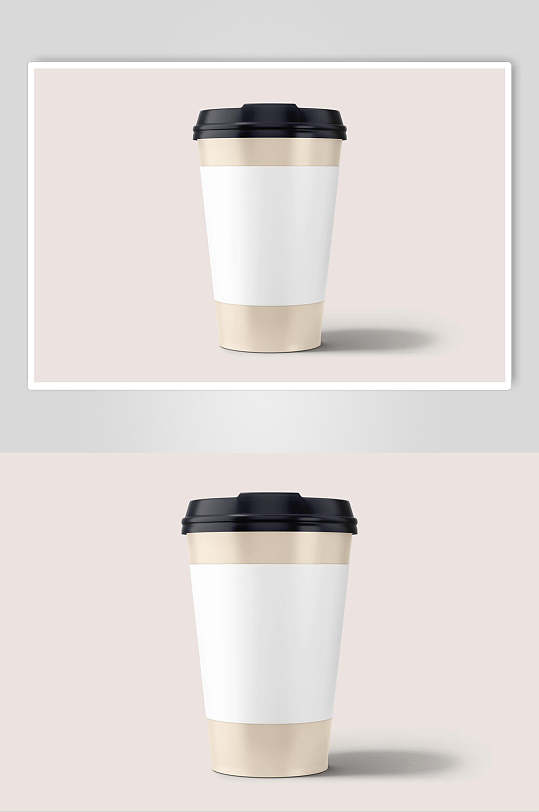 品牌设计杯套奶茶咖啡杯子样机