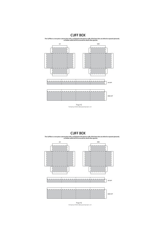灰白色包装盒刀线盒展开图立即下载方格线条阴影灰白色包装盒样机手提