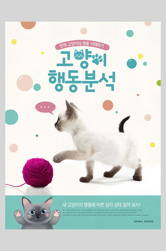 猫咪宠物用品宣传海报