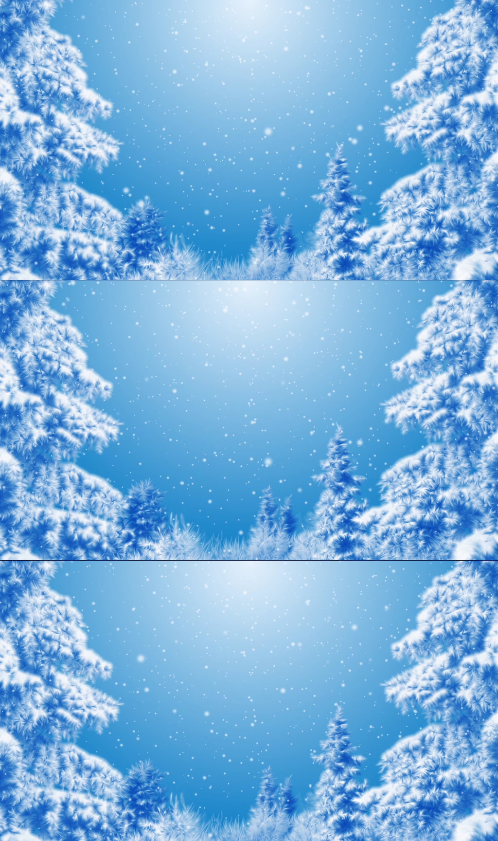 唯美梦幻冰雪世界