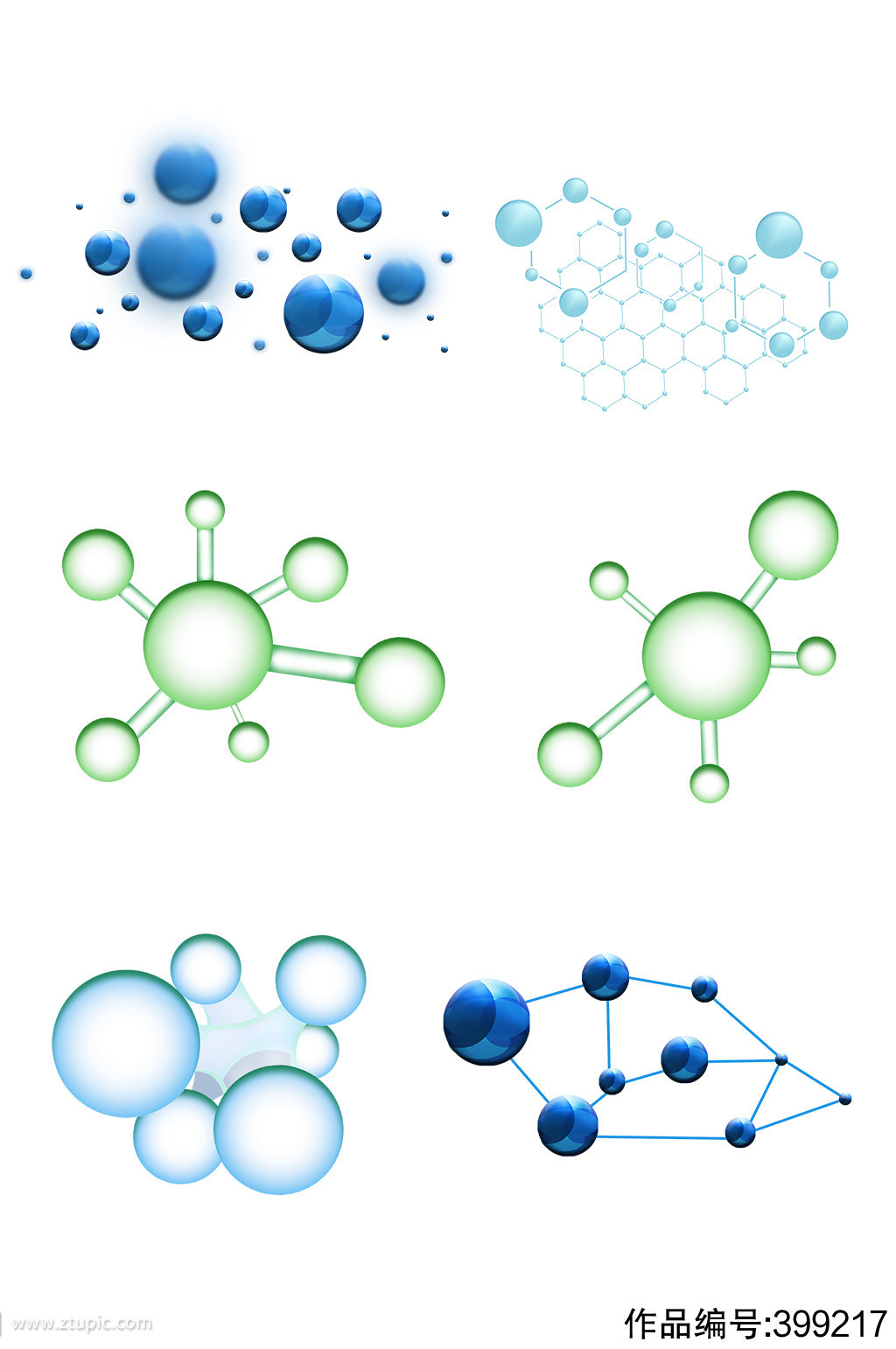 科学分子结构设计元素 化学元素
