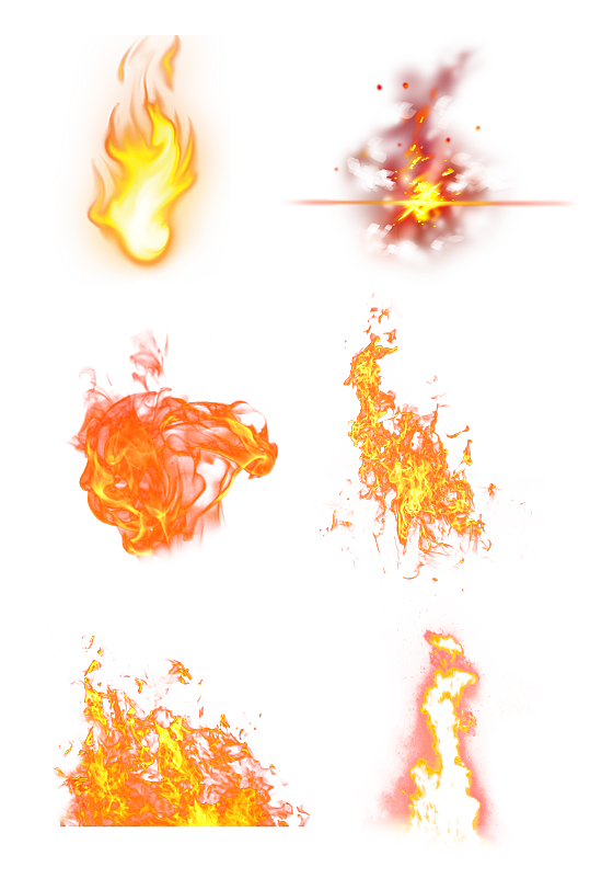 火焰火花素材png免抠图
