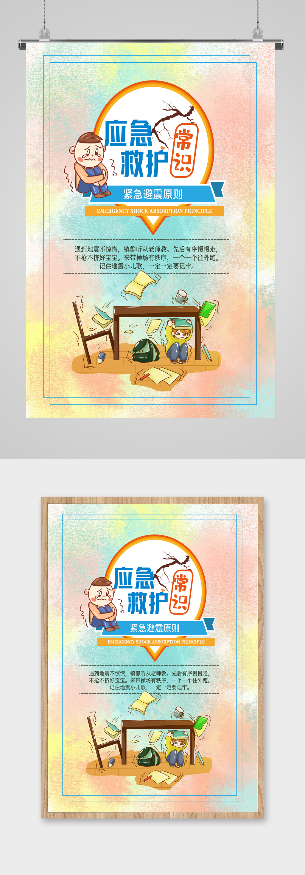 应急救护常识海报
