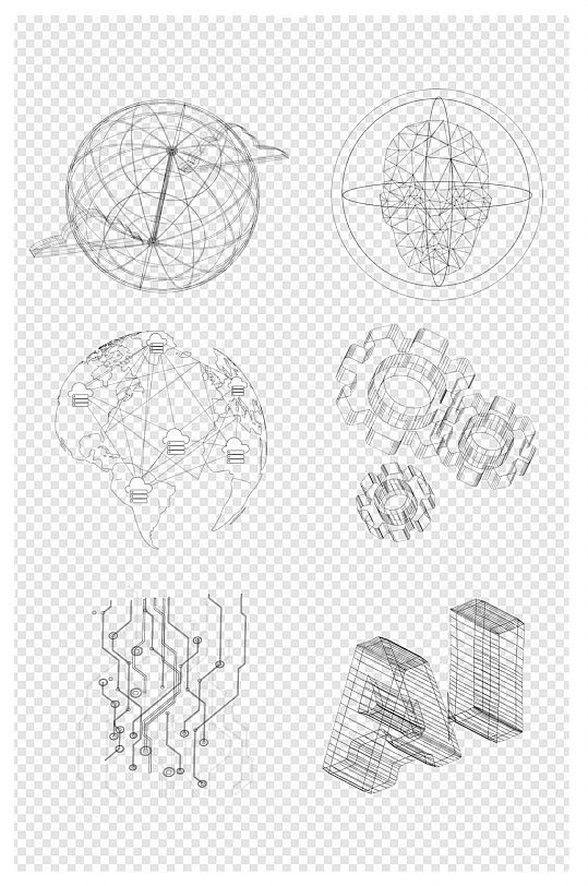 科技感地图图片-科技感地图素材下载-众图网