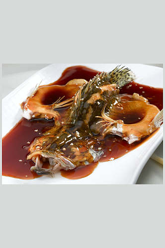 西湖醋鱼美食餐饮图片片