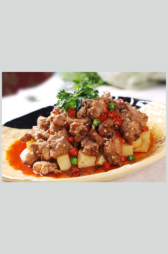 餐饮美食高清图片中餐热菜--土匪兔