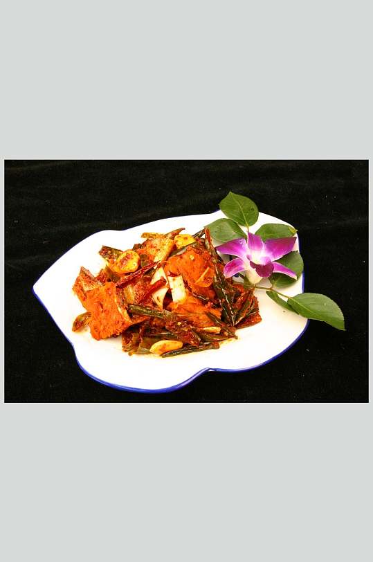 炒干辣椒明太鱼