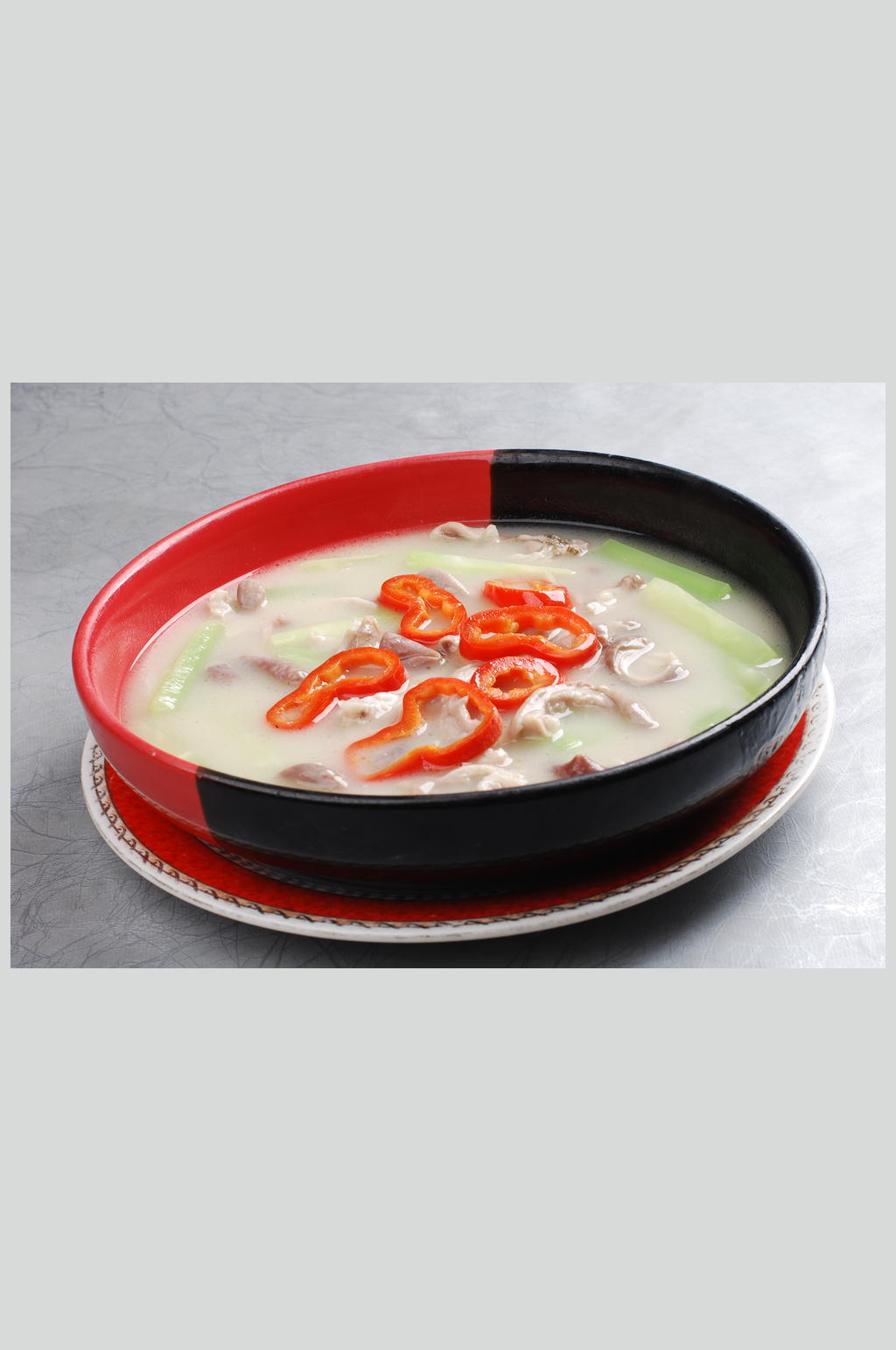 青笋焖猪肚高清餐厅美食图片素材