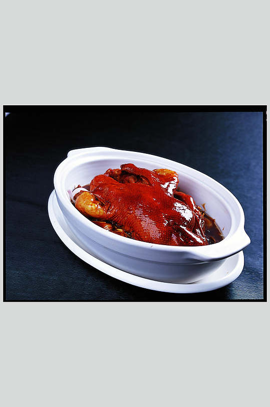 京葱扒鸭美食高清图片