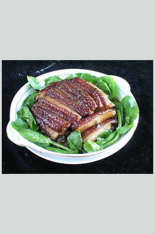 农家冬菜扣肉美食图片