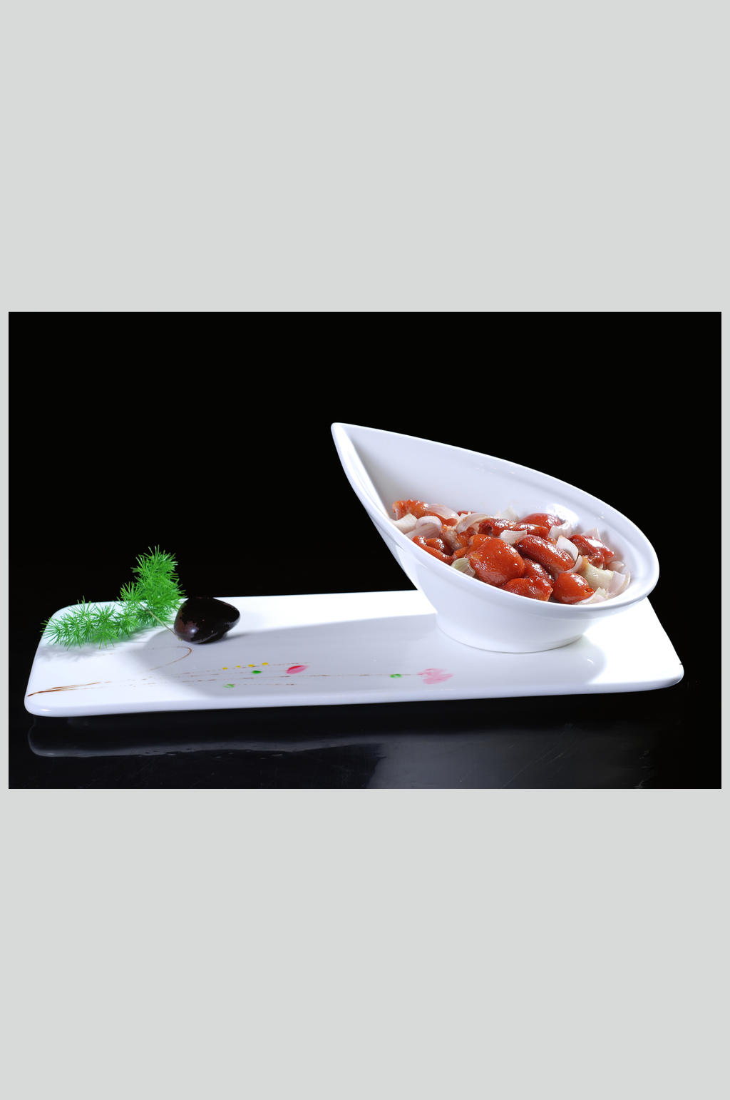 小炒发财肉素材