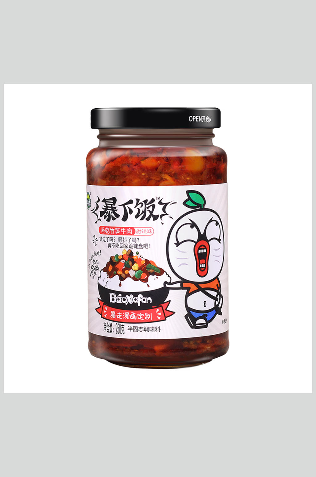 吉香居暴下饭甜辣味素材