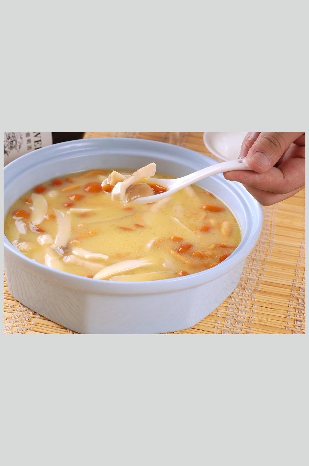 浓汤野菌素材