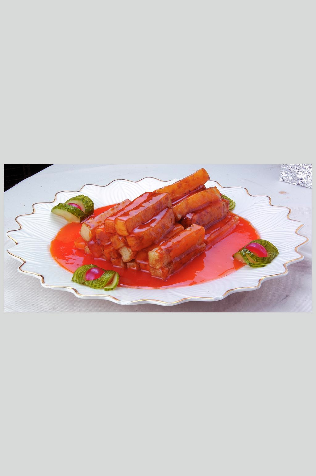 果味薯条素材