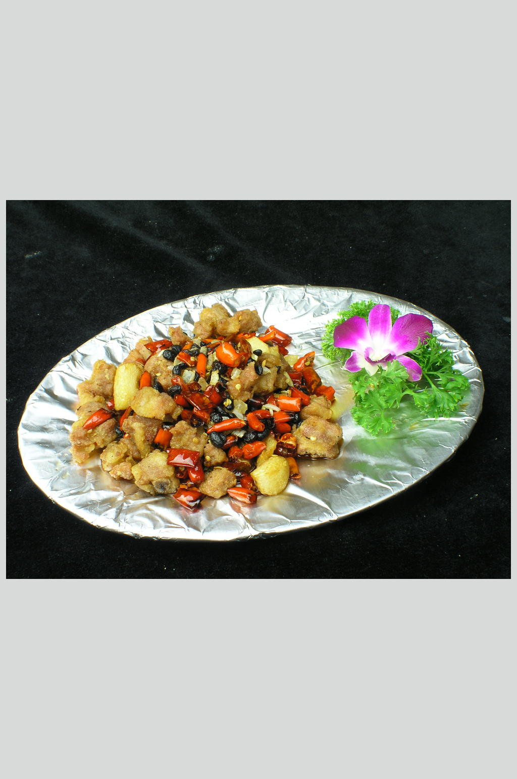 鼓椒小排素材