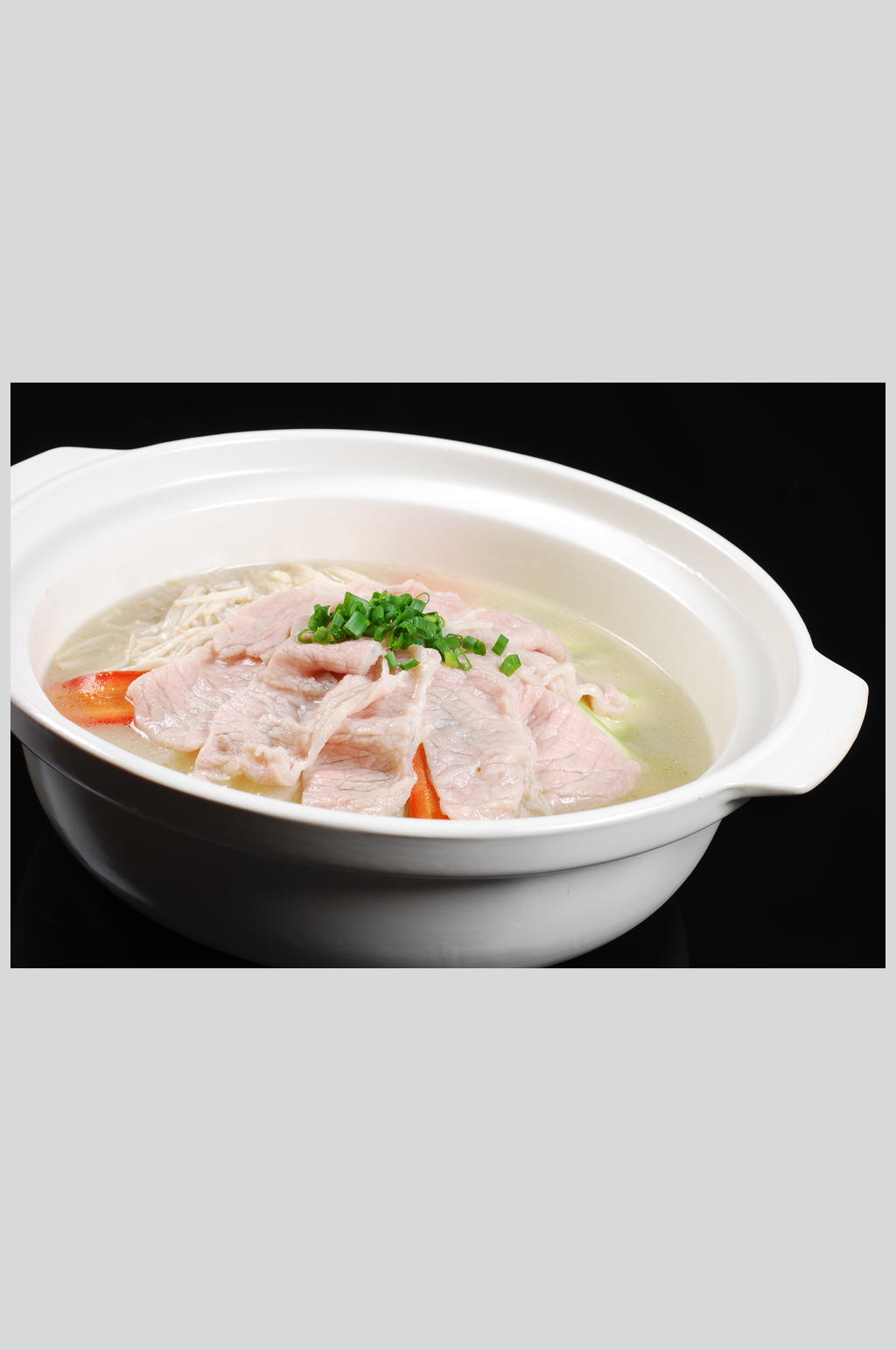 萝卜煮滑肉美食高清图片素材