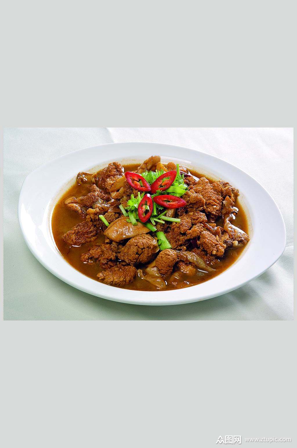 炖鱼籽高清美食图片