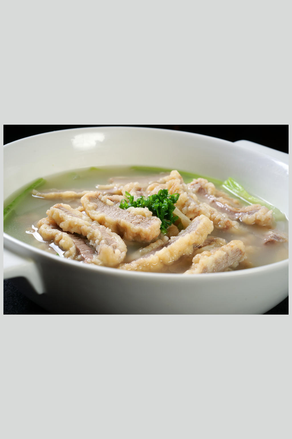 川菜-酥肉烩菜头素材