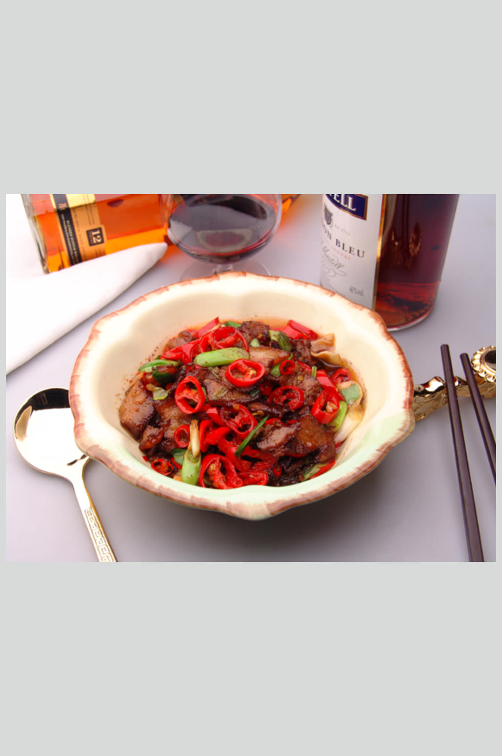 小炒酱汁肉餐饮美食图片素材