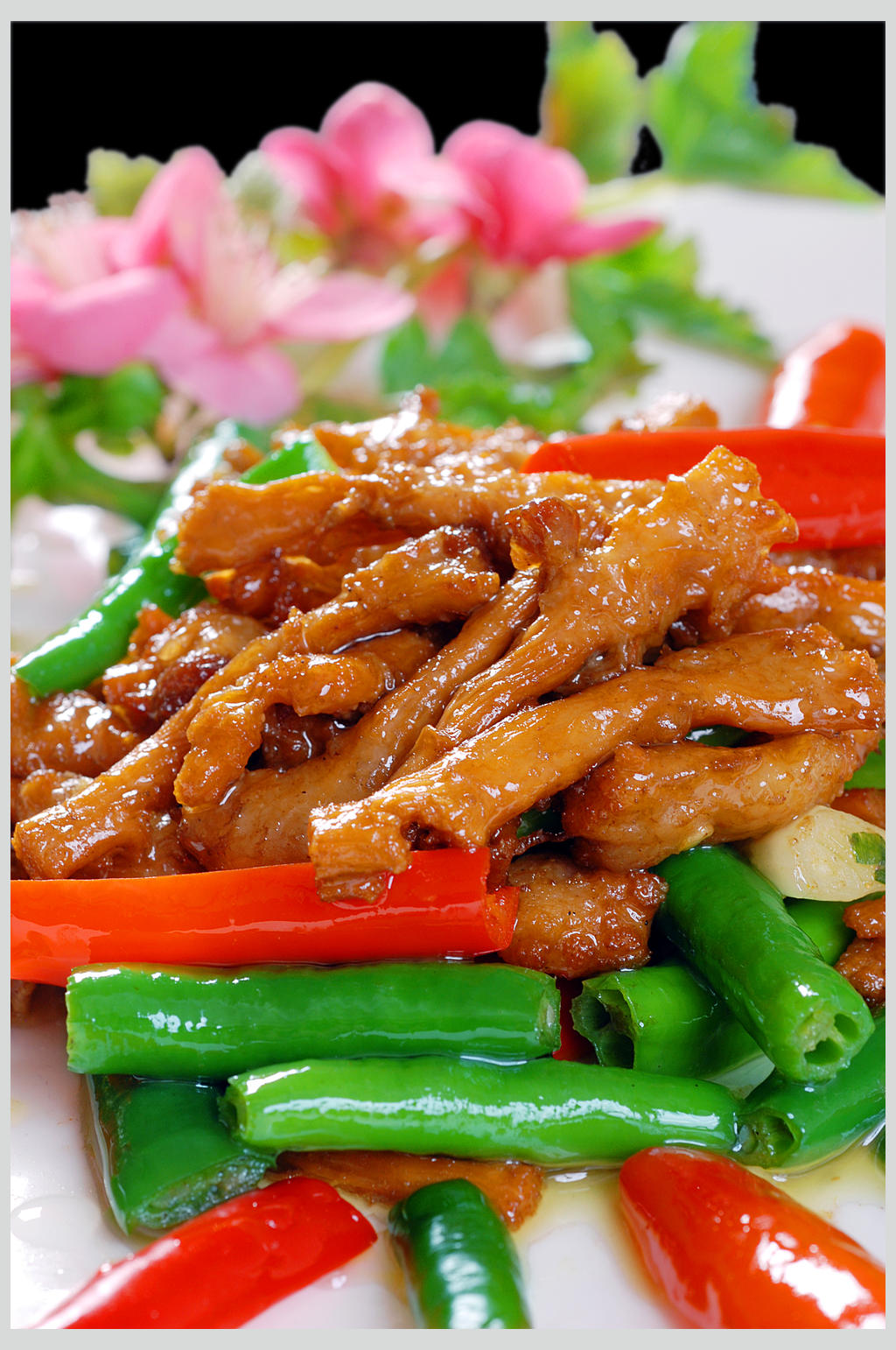餐饮美食高清图片风味猪鼻筋素材