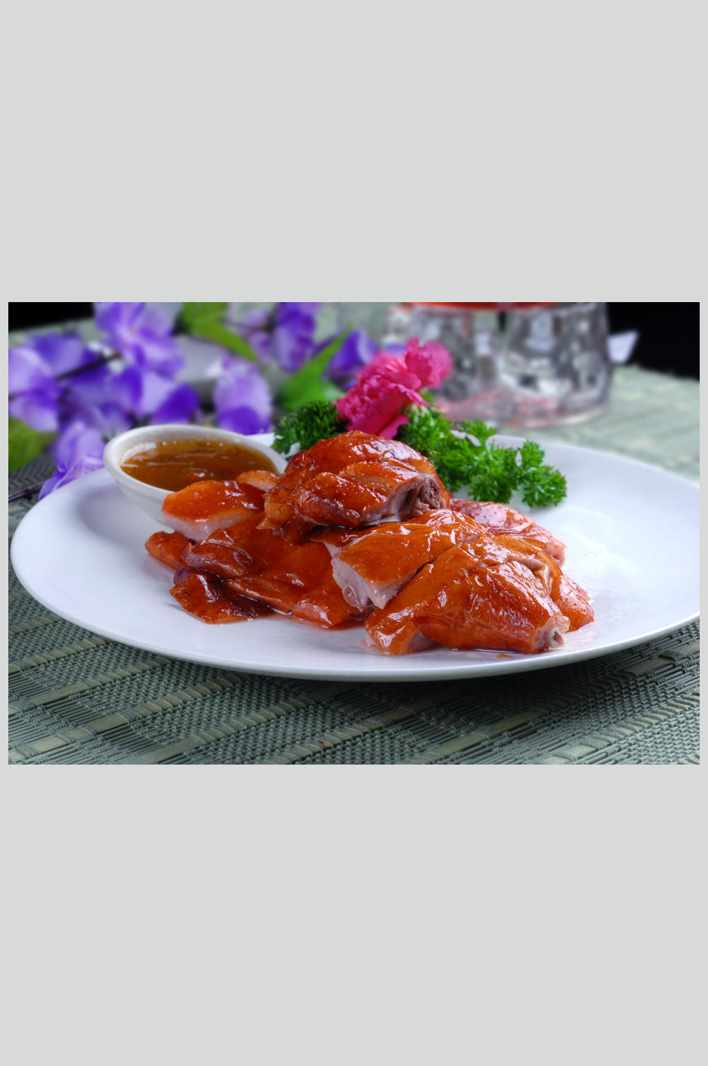 烧腊-港式靓烧鹅素材