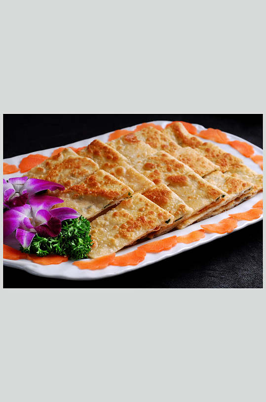 印度抛饼高清美食图片