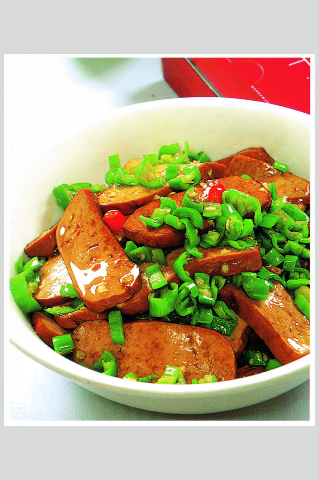 香辣豆腐干素材